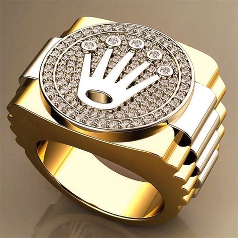 rings rolex|Rolex ring for men.